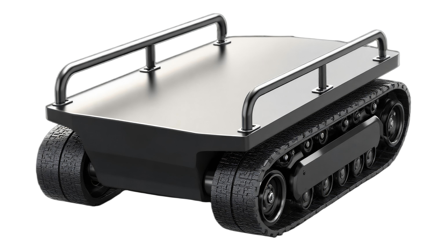 Smart Tracked Carrier Robot Side View